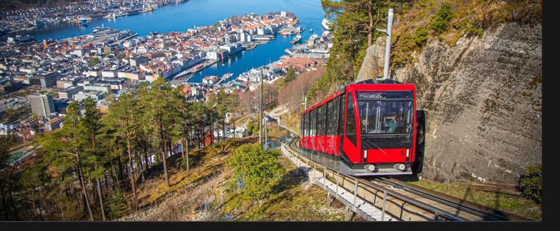 Sentrumsnaer Leilighet Med 3 Soverom. Bergen Luaran gambar